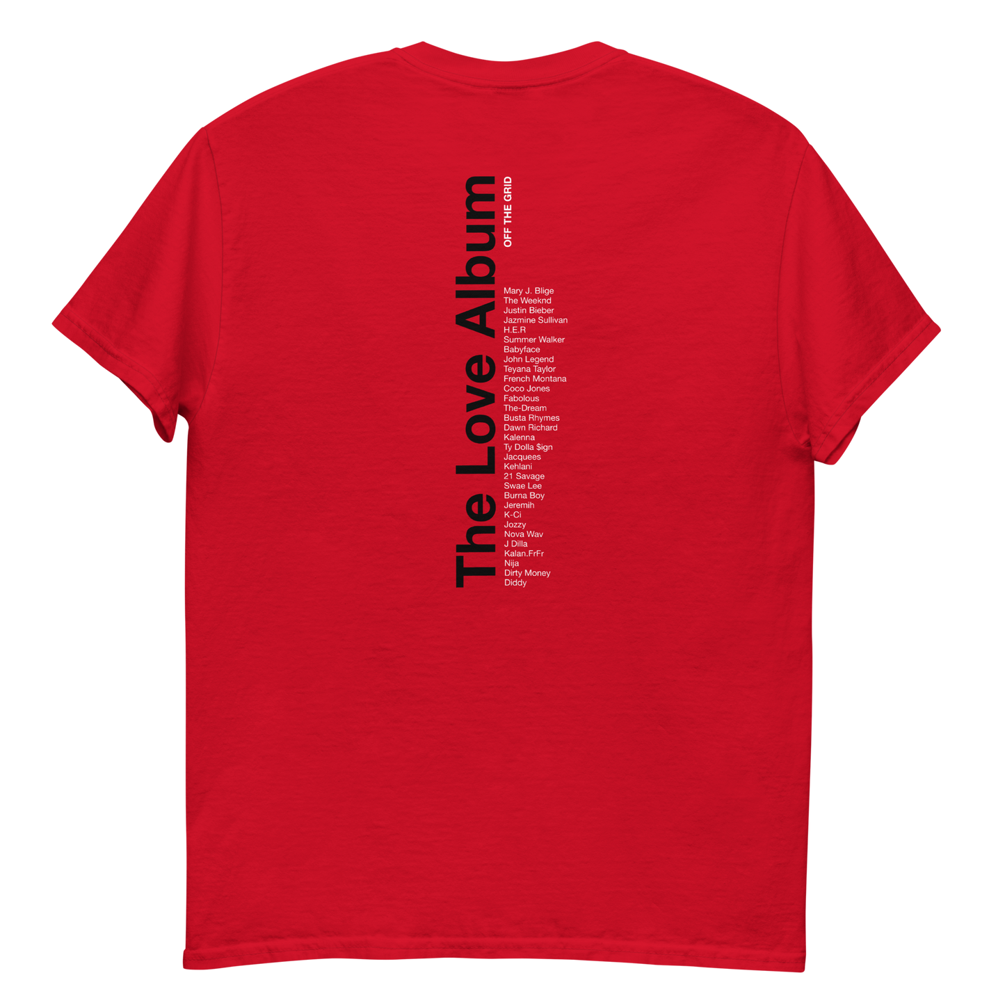 The Love Album - Red T-shirt