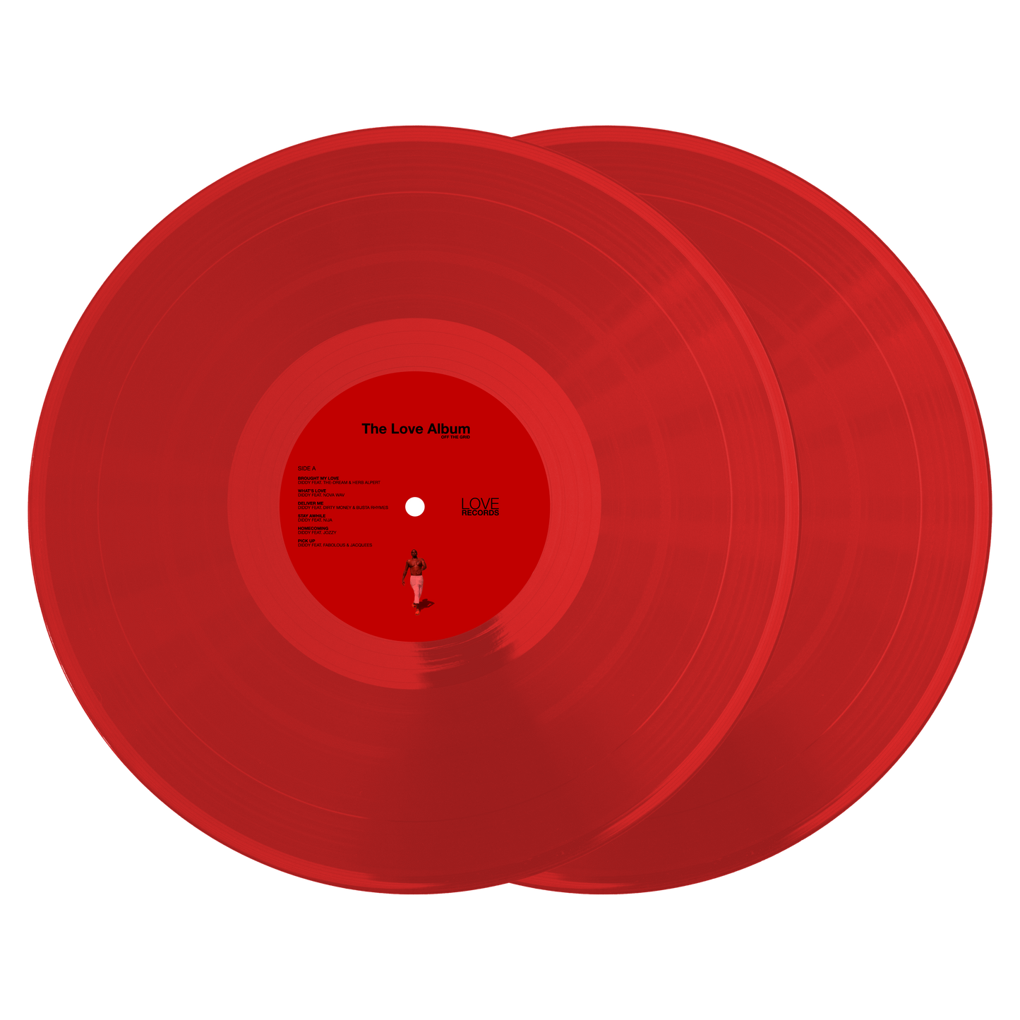 The Love Album: Off The Grid – Standard Double Red Vinyl