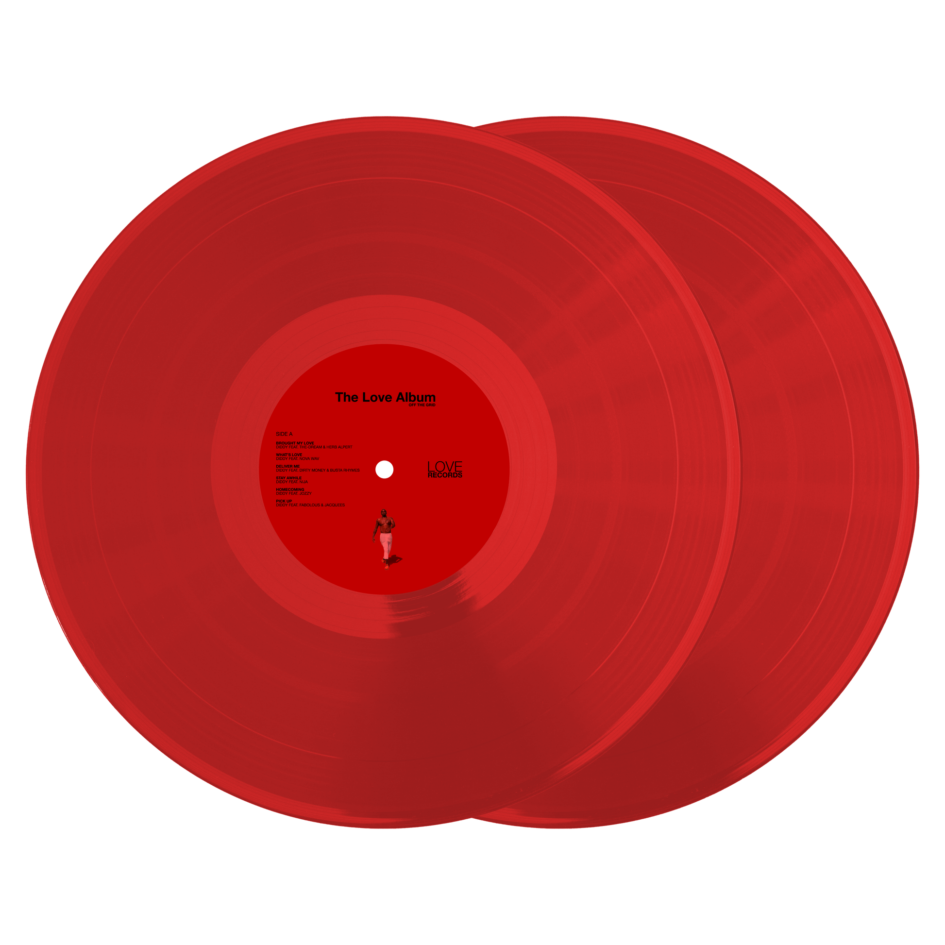 Diddy Press Play (X) (2LP/Clear) Vinyl Record